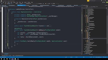 ASP.NET Core 2 MVC Forum | 32 | Post Replies