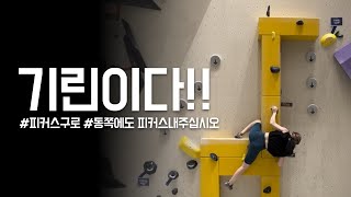 [클라이밍] 피커스가 이렇게 재밌는 암장이였어요? 🦒 대유잼 | 피커스 구로점