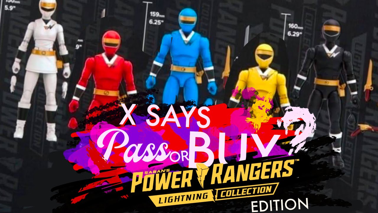 Pass or Buy: Power Rangers Lightning Collection Alien Rangers of ...