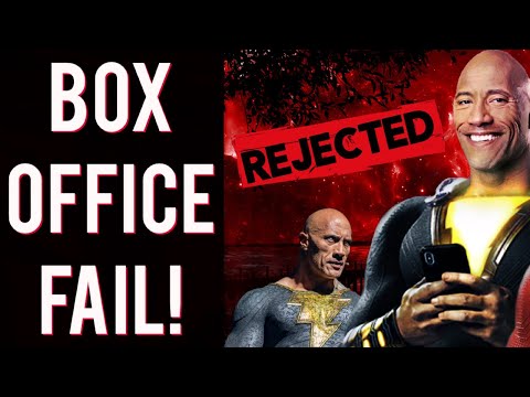 Black Adam movie box office DISASTER! Warner Discovery has let the DCEU  brand destroy itself! 