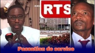 PASSATION DE SERVICE À LA RTS Le discours discours percutant de Pape Alé Niang