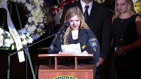 Sgt. Lunger's Funeral: Daughter Sara's speech
