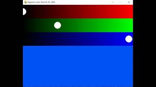 Color value selection with python