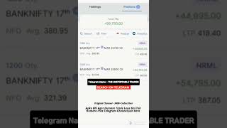 Bank Nifty Option Buying // Live Intraday Trading // Share Market Motivation ??