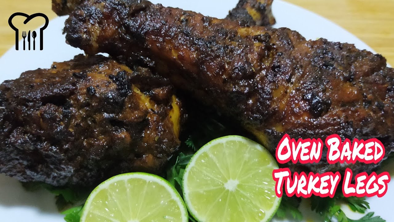 Oven Baked Turkey Legs | Roasted Turkey Legs - YouTube