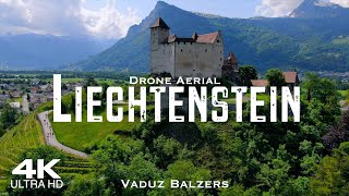 LIECHTENSTEIN 2024 🇱🇮 Drone Aerial 4K | Drohne Vaduz Balzers