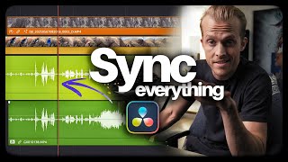 Instantly Sync Audio And Video Clips In Davinci Resolve 2 Minutes