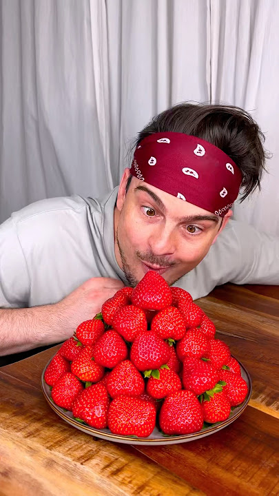 How to make the best STRAWBERRY snack for your friend?😅❤️🍓| CHEFKOUDY
