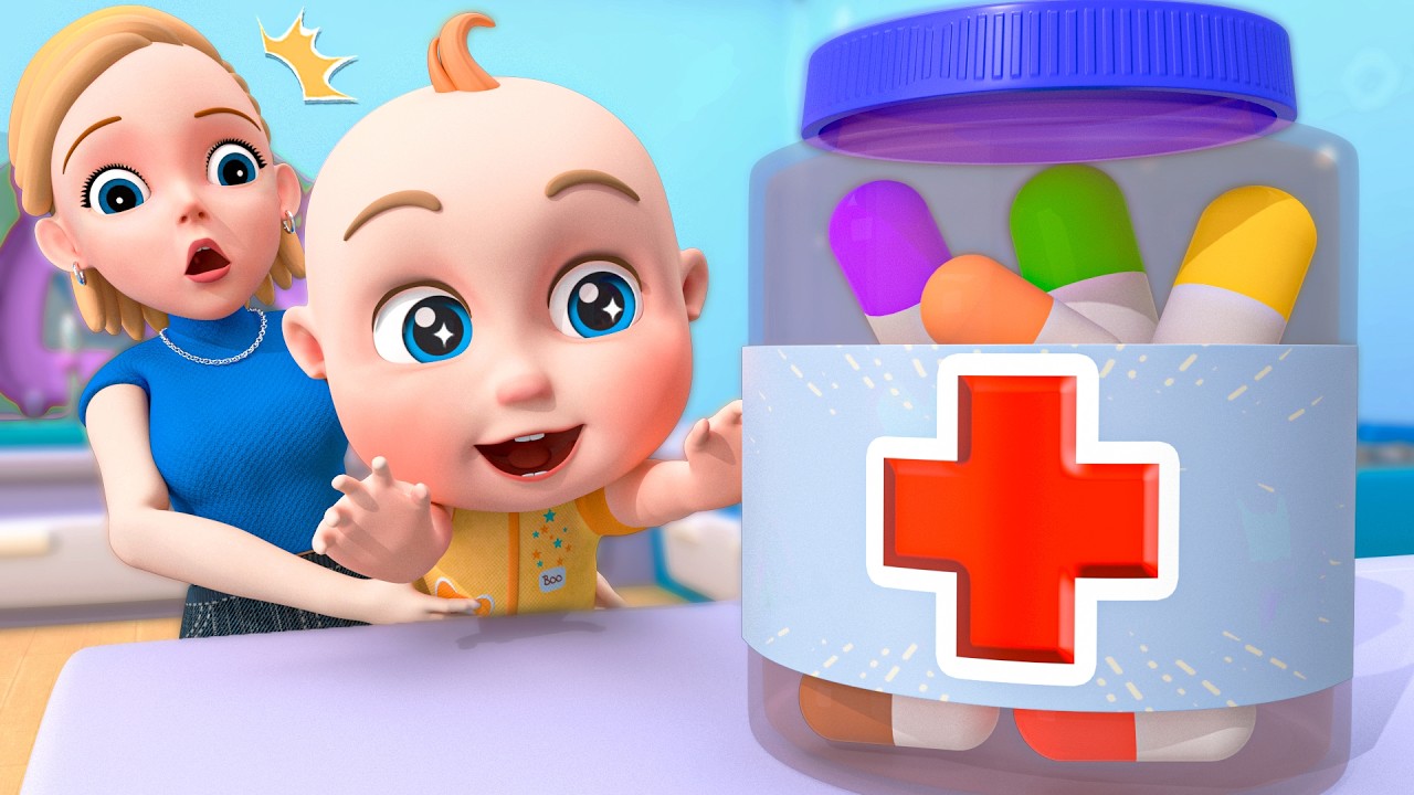 薬は砂糖ではありません! 💊 Medicine Is Not Candy | 教育的で楽しい歌のコレクション | 子供の歌と童謡 | こどものうた | Pulka - 子どもの童謡