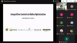 Competitive Control via Online Optimization by Dr. Adam Wierman (CalTech)
