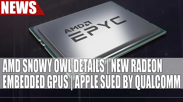 Plataforma de procesadores AMD Snowy Owl y GPUs integrados Polaris