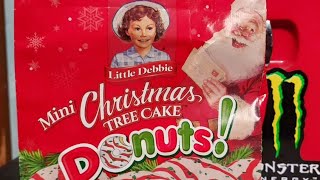 Mini Josh s Snack Candy Reviews Little Debbie Mini Christmas Tree Cake Donuts