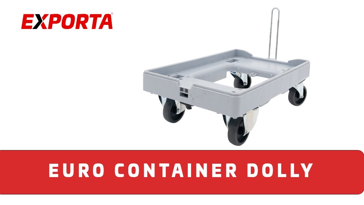 Euro Container Dolly - YouTube