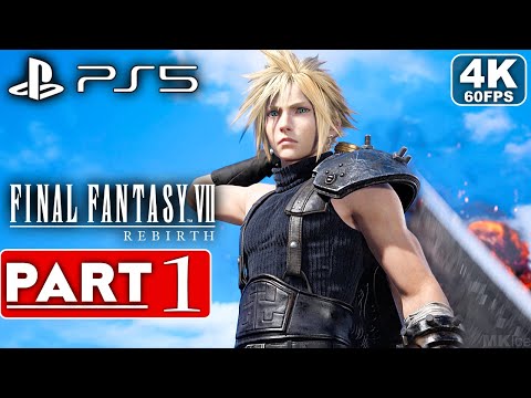 FINAL FANTASY 7 REBIRTH Gameplay Walkthrough Part 1 FULL GAME [4K 60FPS PS5] – No Commentary