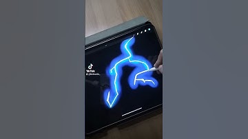 Lightning Animation using Procreate #kielmartin #animation