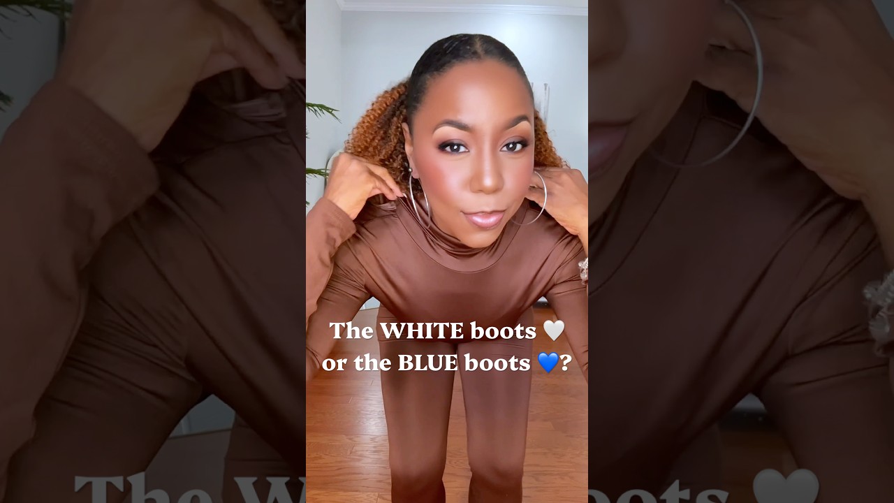 Lissen, Atlanta finally got the memo—it’s BOOT season! 🙌🏾🤎 But I need y’all to help me decide.  White or Blue??

1️⃣ White 🤍
2️⃣ Blue 💙

Which one are we stepping out in? Drop your vote below! 👇🏾

Shop the looks on my LTK https://liketk.it/6pLlh

Style it. Own it. SLAY it. 💋

#MikoSlaysFashion #FashionOver50 #FallOutfitIdeas #BootSeason #ChocolateBrown