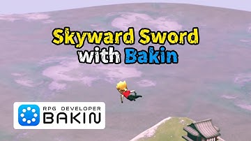 Created the Skyward Sword diving gameplay with RPG Developer Bakin
