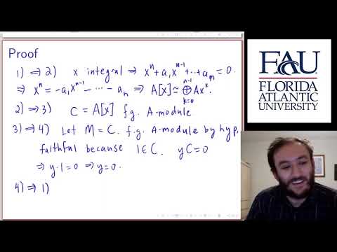 Integral Extensions (Commutative Algebra 14)