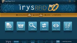Jewelry Tracking and Secure Database Irys Tiara Stock Audit screenshot 5