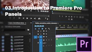 03 Introduction to Premiere Pro Panels