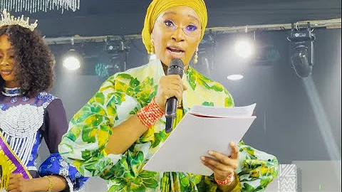 Beauty & Brains: Watch The Powerful Speech Of Ooni Of Ife's New Wife On Adire At The Black History