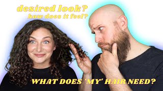 How to Assess Curly Hair for YOUR Perfect Wash day! (Husband Chooses Washday)