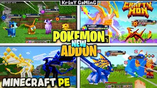THIS POKÉMON MOD CHANGES MINECRAFT FOREVER! 🔥 ( CRAFTYMON ADDON 2025 )