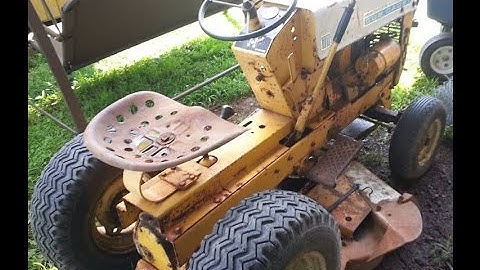 My 1960s IH Cub Cadet 71