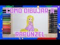 Dibuja y Descubre el Mundo Mágico de Rapunzel 🌟✨ | Aventuras Artísticas para Niños