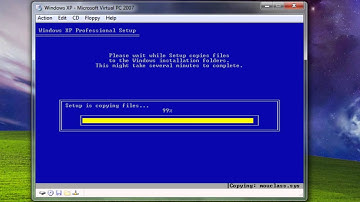 How to download and install Windows XP in Virtual PC HD