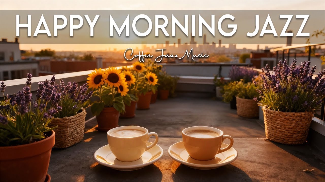 Happy Morning Jazz☕ February Bossa Nova Instrumental & Relaxing Jazz Cafe Music for Studying.