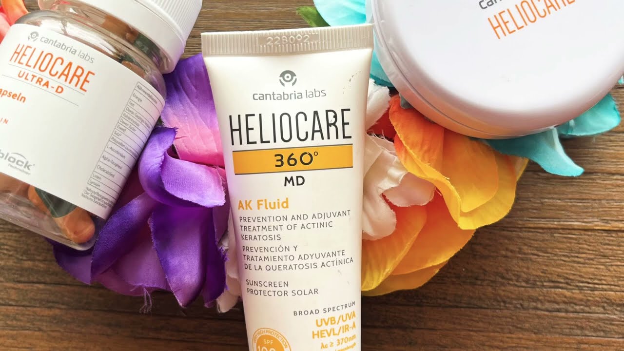 🌞⛱️مجموعة Heliocare الشمسية  لحماية فائقة ضد تحسس البشرة، البقع والكلف🌞