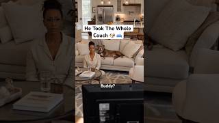 Auntie vs. Buddy 🐾 The Couch Eviction #dogshorts