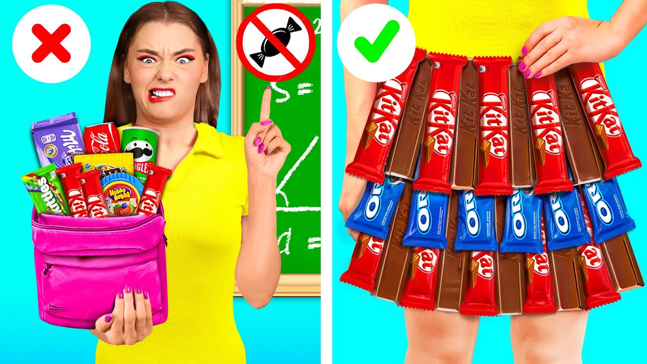 Как Пронести Сладости в Класс от Crazy DO