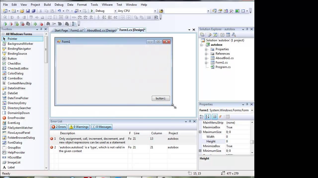 Some Tools To Button In C Sharp YouTube