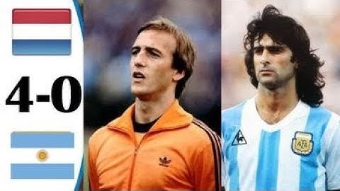 Netherlands 4 x 0 Argentina world cup 1974 | Full highlight | 1080p HD | Johan Cruyff  | Kempes