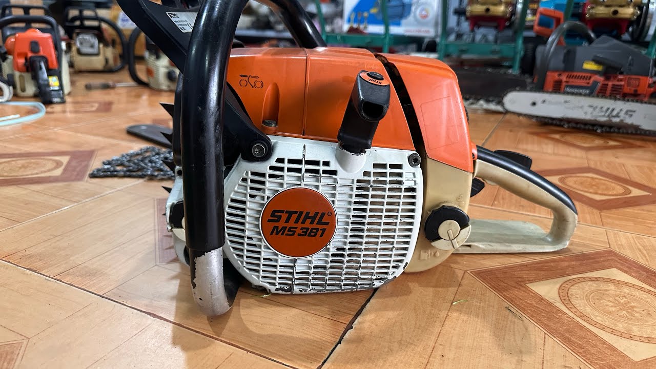 Máy cưa xích Stihl MS 381 Chính Háng Đã qua sử dụng I Đt(zalo ...