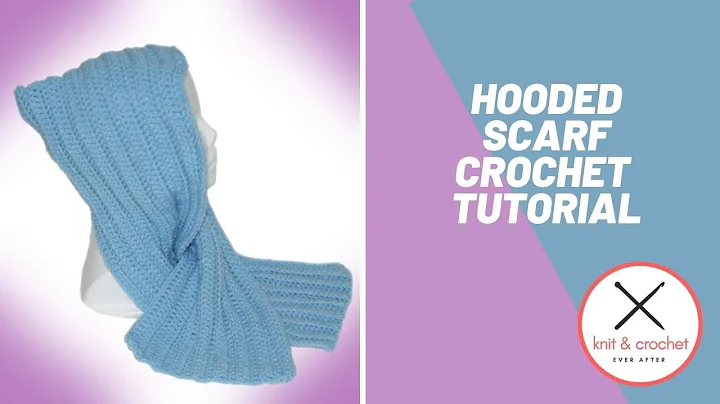 Learn to Crochet a Hooded Scarf with Left Hand