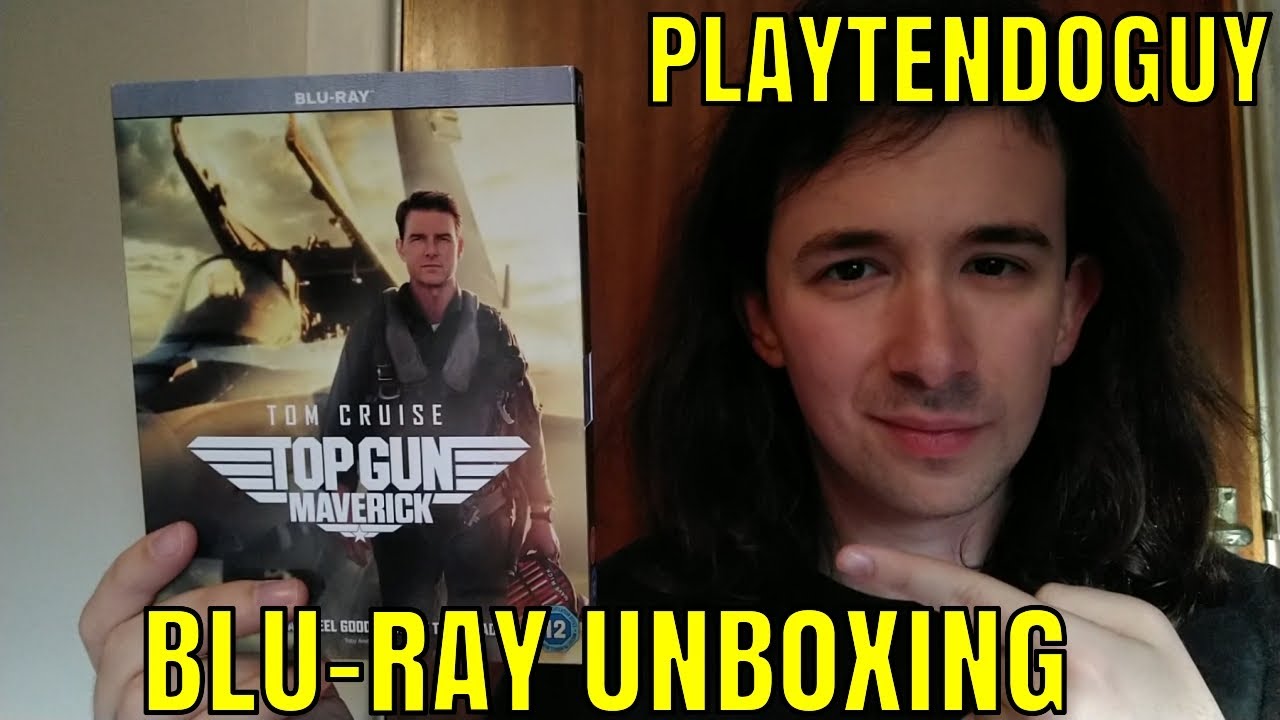 TOP GUN MAVERICK UK BLU-RAY UNBOXING 