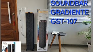 GRADIENTE GST-107 1000w RMS SOUND BAR VERTICAL #gst107 by Marcelo Systems 1,170 views 3 weeks ago 14 minutes, 32 seconds