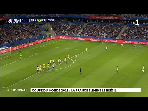 Mondial féminin : la France bat le Brésil 2-1