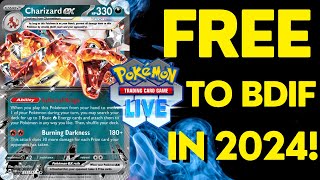 How to Play Charizard ex \& Upgrade the Free Deck in 2024 (w\/ PTCGL Lists)