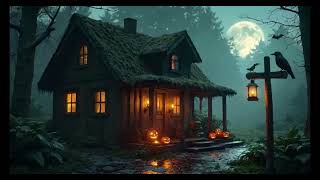 Halloween Night: Forest Haunted Cottage Ambience 🎃 screenshot 3