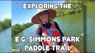 Exploring the paddle trail at E.G. Simmons Park in southern Hillsborough County