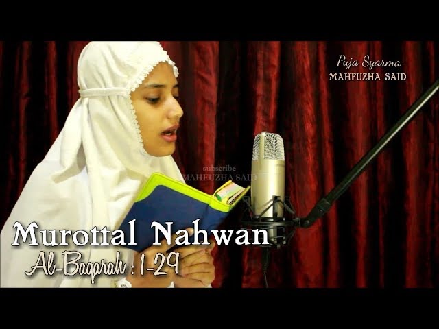 Puja Syarma -  Murottal Nahwan Surah Al-Baqarah : 1-29 class=