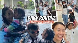 Daily Routine Keluarga Zara | Bekerja Belajar Bermain Jalan Jalan - Always Together