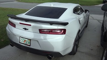 2016 Camaro RS V6 | Secondary Cat Delete - Magnaflow Resonated X Pipe - Borla Atak