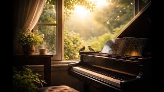 Soft Piano & Birds Chirping 🌿 Relaxing Morning Piano Music for Focus, Calm & Stress Relief (2 Hours) screenshot 4