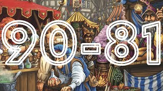 Top 100 Board Games of All Time 90-81 (2023) SideGame LLC