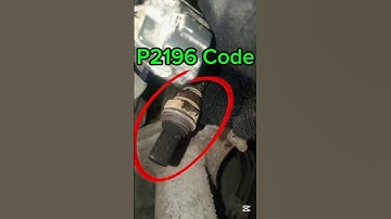 🧑‍🔧P2196 Code o2 Sensor Signal Biased/Stuck Rich Bank 1Sensor 1#automobile #car #Oxygen sensor